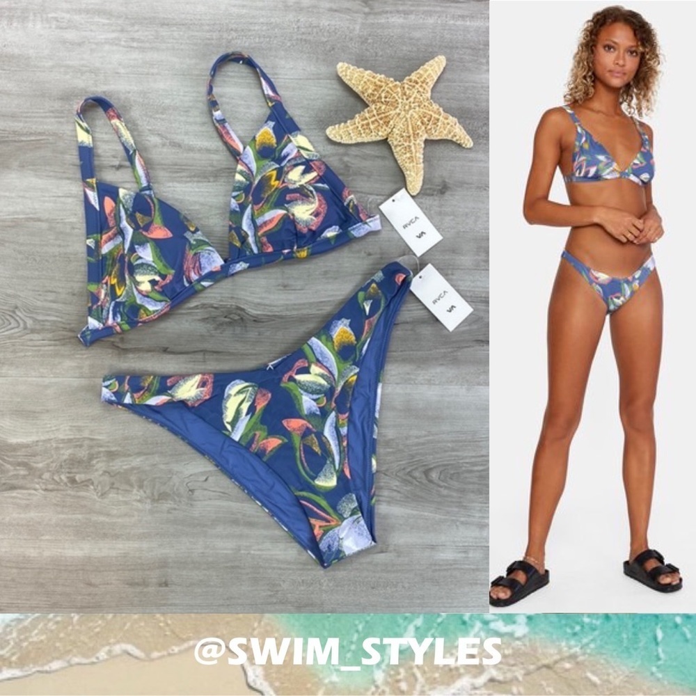 ☀️RVCA☀️ PIXIE HI-TRI PIXIE FRENCH BIKINI SET